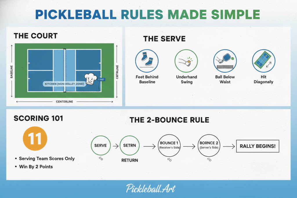 Pickleball Scoring Made Easy: A Beginner’s Guide