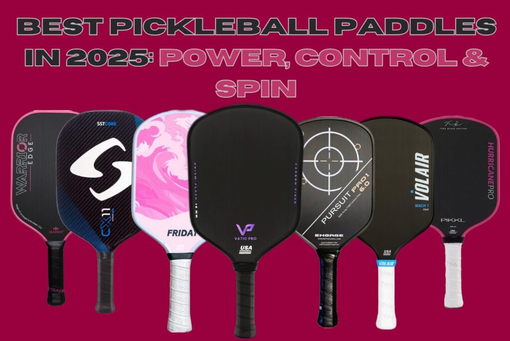 Best 5 Pickleball Paddles for Spin in 2026