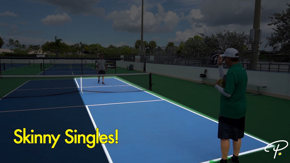 How to Perfect the Skinny Singles Pickleball Drill