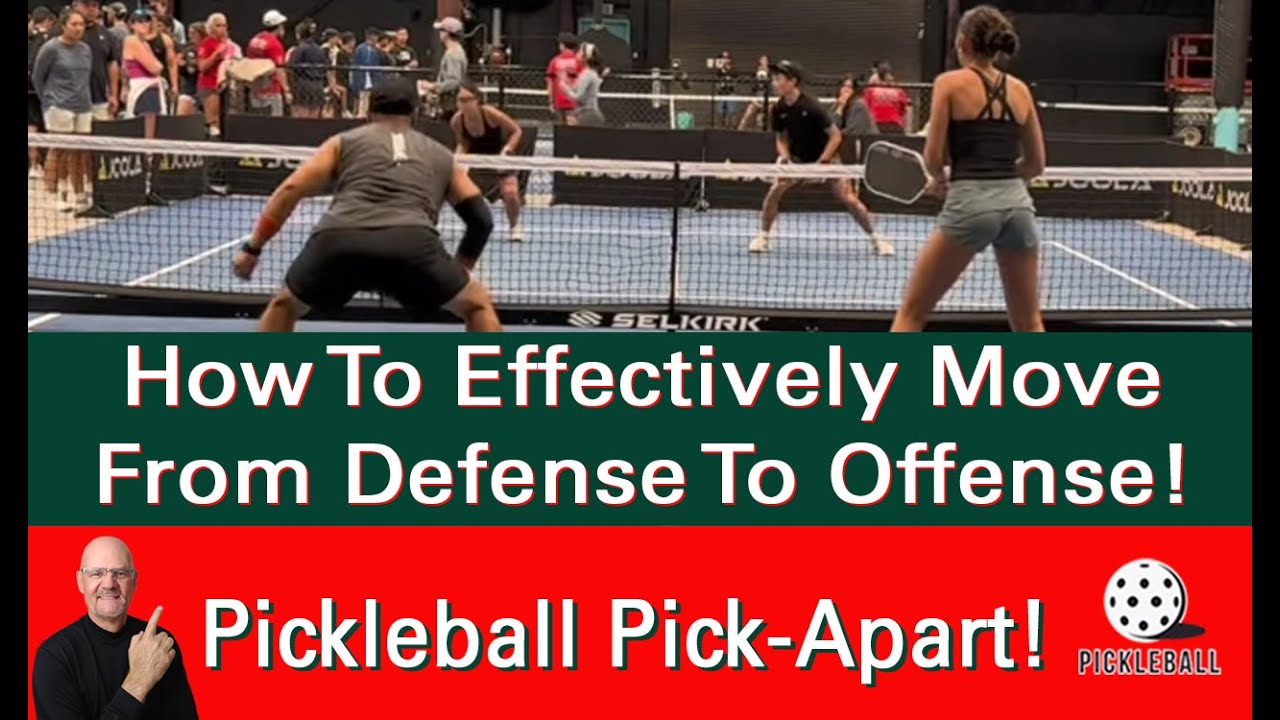 How to Shift from Defense to Offense in Pickleball