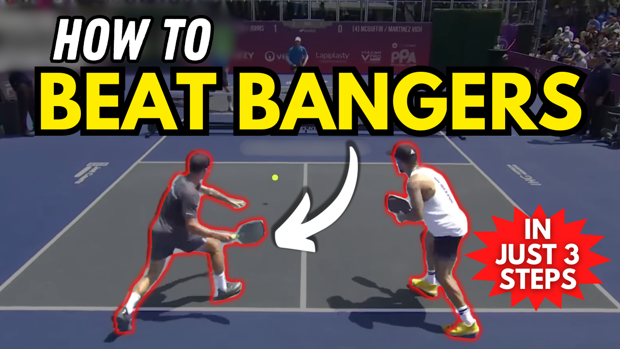 Tips for Winning Against Bangers in Pickleball