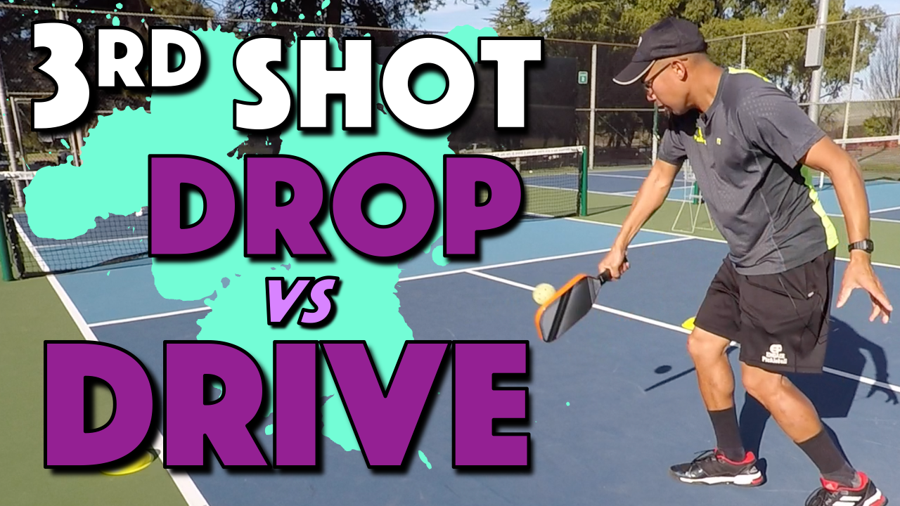 Drive or Drop? Knowing When to Use Each Pickleball Shot