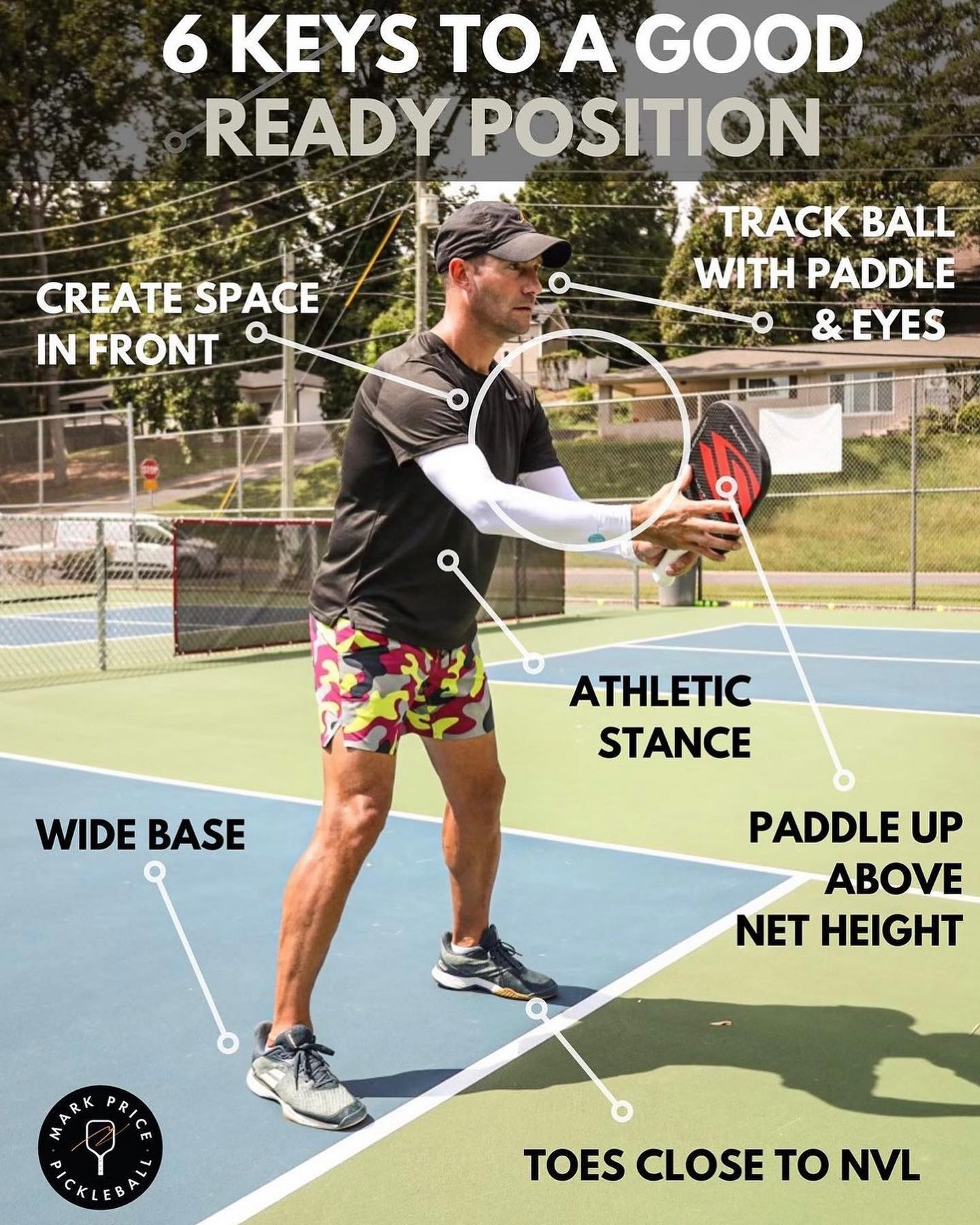 How to Find Your Pickleball Ready Position for Better Balance
